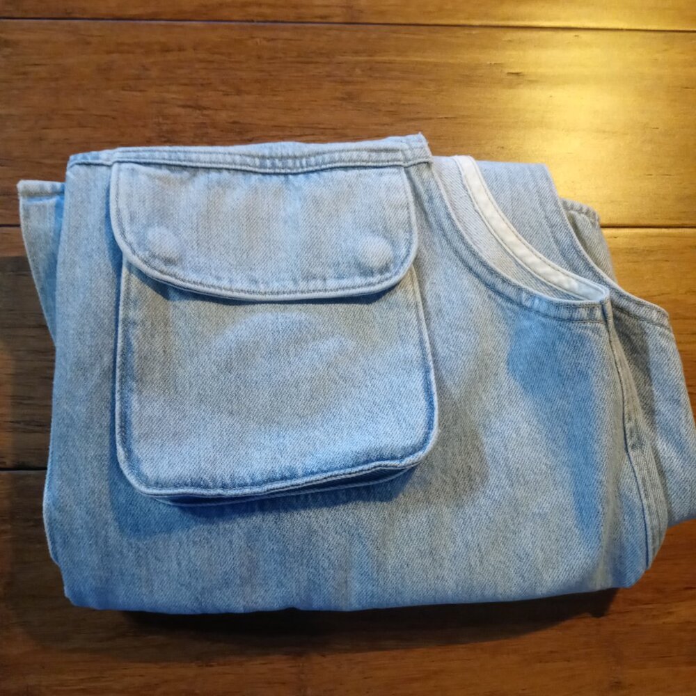 NWOT AGOLDE hadley sleeveless shirt (M) - Picture 10 of 12